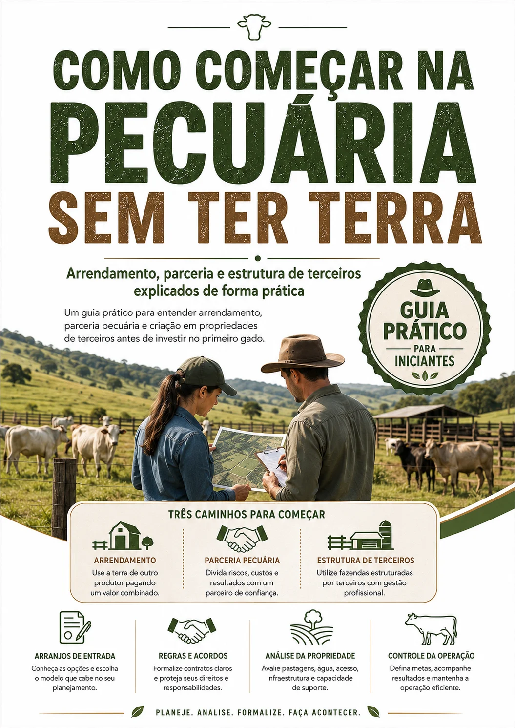 Página interna: como começar na pecuária sem ter terra